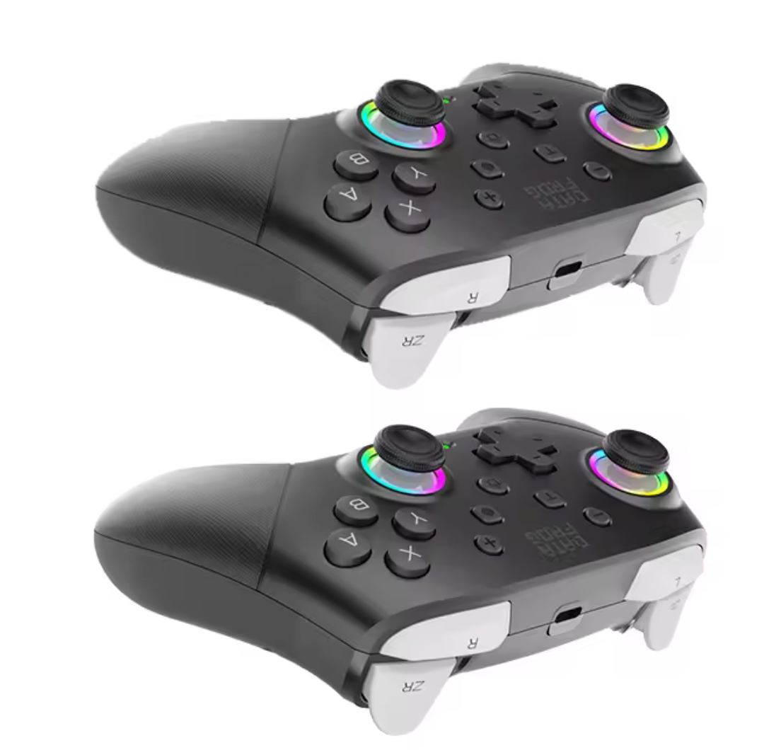 LOT 2 Manettes Switch 2 Pro Sans Fil| Joystick Programmable | Prêt pour la Nintendo Switch 2 FennecProtect