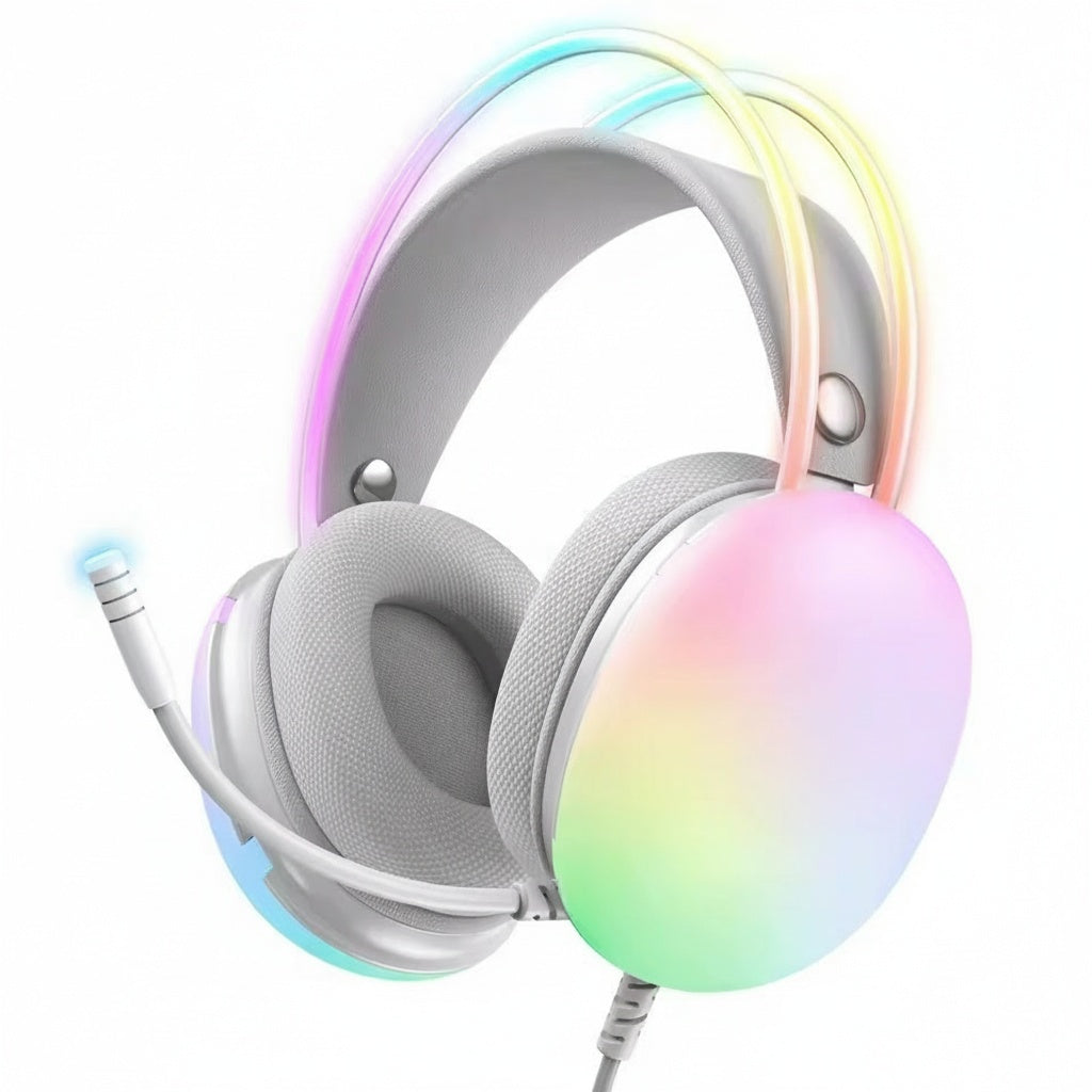 Casque Gaming Switch 2 Filaire Fennec Mirage RGB – Micro Anti-Bruit FennecProtect