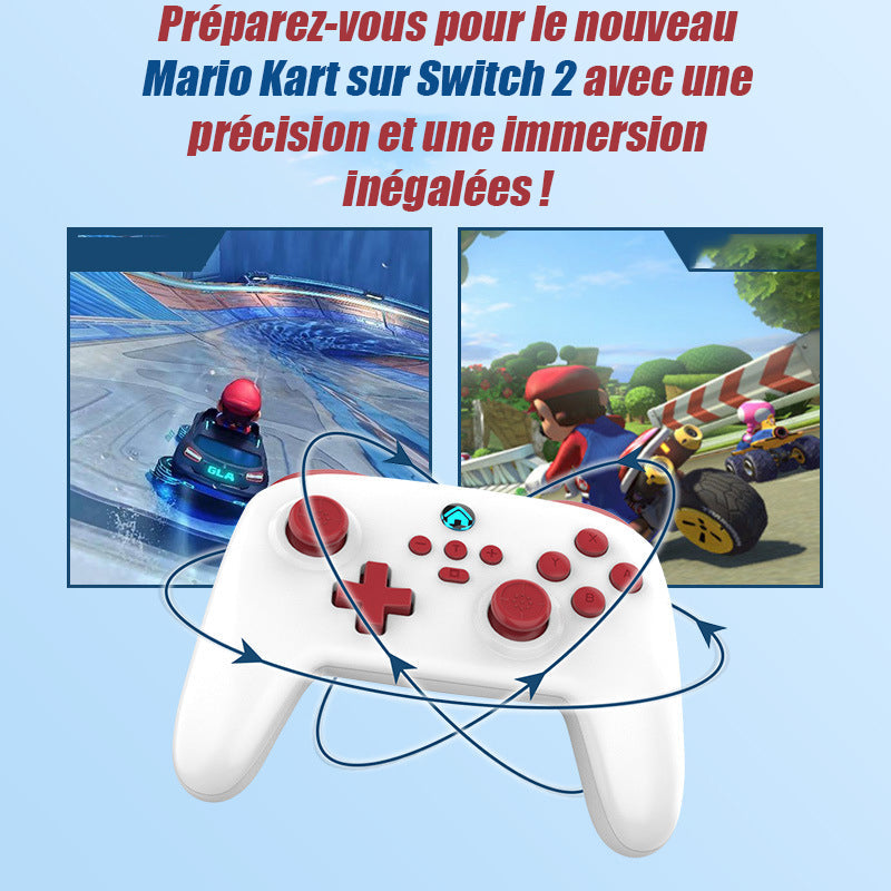 Contrôleur manette jeu sans fil pour SwitchPro FennecProtect
