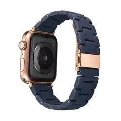 Bracelet de montre en résine pour apple watch 6 5 4 bandes 42mm 38mm ceinture correa transparente pour iwatch série 6 5 4 3/2 bracelet 44mm 40mm FennecProtect