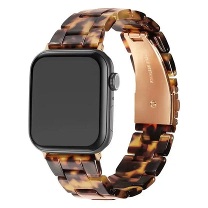 Bracelet de montre en résine pour apple watch 6 5 4 bandes 42mm 38mm ceinture correa transparente pour iwatch série 6 5 4 3/2 bracelet 44mm 40mm FennecProtect