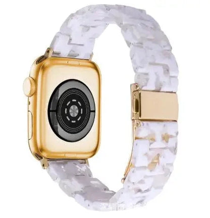 Bracelet de montre en résine pour apple watch 6 5 4 bandes 42mm 38mm ceinture correa transparente pour iwatch série 6 5 4 3/2 bracelet 44mm 40mm FennecProtect