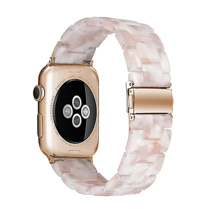 Bracelet de montre en résine pour apple watch 6 5 4 bandes 42mm 38mm ceinture correa transparente pour iwatch série 6 5 4 3/2 bracelet 44mm 40mm FennecProtect
