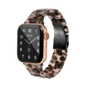 Bracelet de montre en résine pour apple watch 6 5 4 bandes 42mm 38mm ceinture correa transparente pour iwatch série 6 5 4 3/2 bracelet 44mm 40mm FennecProtect