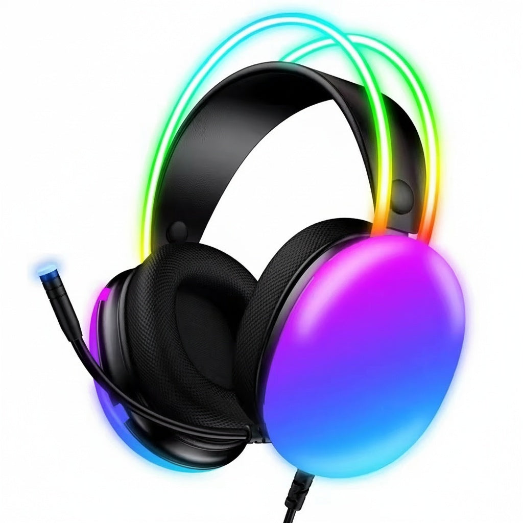 Casque Gaming Switch 2 Filaire Fennec Mirage RGB – Micro Anti-Bruit FennecProtect